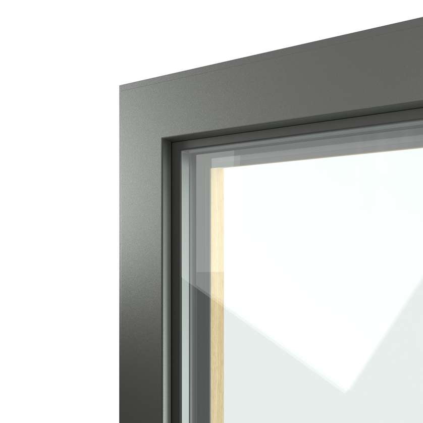 Aluminium-Kunstoff-Holz